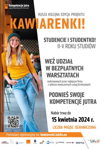 Plakat projektu Kawiarenki